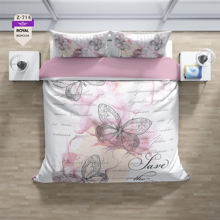 روتختی تک نفره فانتزی 4 تیکه 3 بعدی برند رویال با دو سال